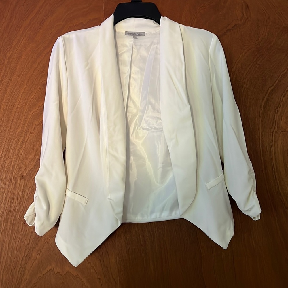 Charlotte Russe cropped blazer